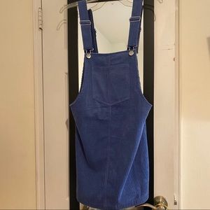 Mango Corduroy Pinafore Dress